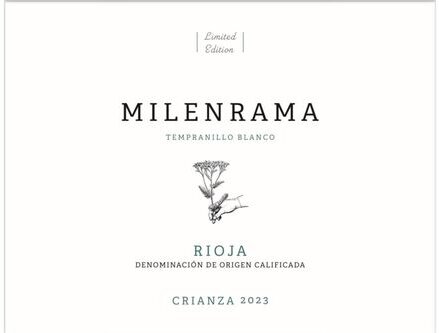Milenrama Rioja Tempranillo Blanco Crianza Limited Edition