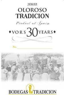 Bodegas Tradicion VORS 30 Years Oloroso Sherry