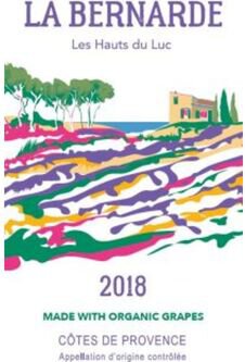 La Bernarde Les Hauts du Luc Cotes de Provence Rose