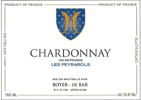 Boyer - De Bar Les Peyrarols Chardonnay