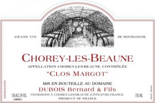 Domaine Bernard Dubois Chorey-les-Beaune Clos Margot