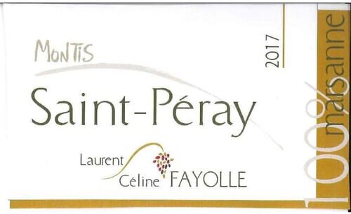 Laurent Fayolle Montis Saint-Peray Marsanne