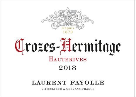 Laurent Fayolle Hauterives Crozes-Hermitage Rouge
