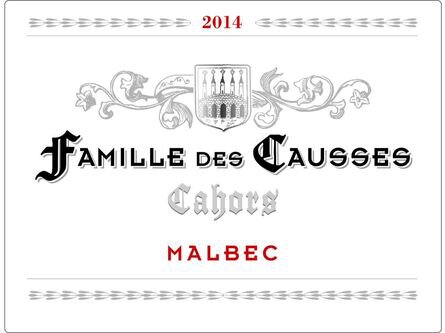Famille des Causses Cahors Malbec