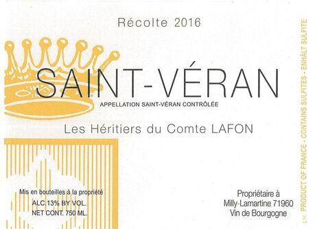 Les Heritiers du Comte Lafon Saint-Veran