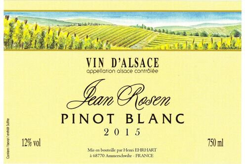 Jean Rosen Alsace Pinot Blanc