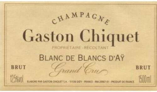 Gaston Chiquet Champagne Grand Cru Blanc de Blancs d'Ay