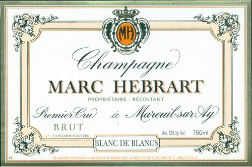 Marc Hebrart Champagne 1er Cru Brut Blanc de Blancs