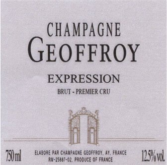 Champagne R. Geoffroy Champagne 1er Cru Brut Expression