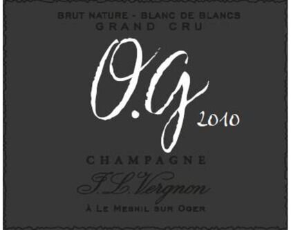 Champagne J.L. Vergnon Grand Cru Brut Nature Blanc de Blancs O.G