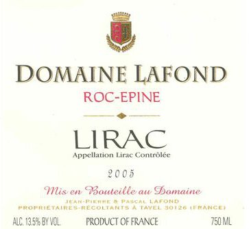 Domaine Lafond Lirac Rouge