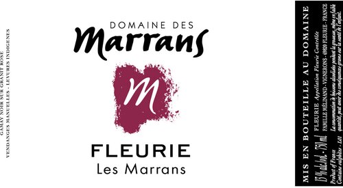 Domaine des Marrans Fleurie Les Marrans