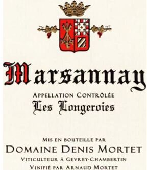 Domaine Denis Mortet Marsannay Les Longeroies