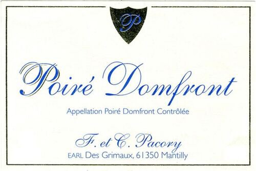 Domaine Pacory Poire Domfront