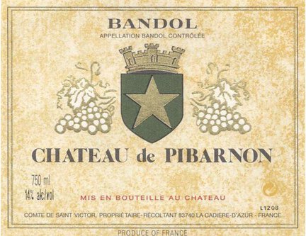 Chateau De Pibarnon Bandol Rouge