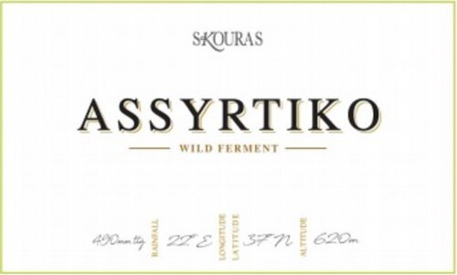 Skouras Peloponnese Assyrtiko Wild Ferment