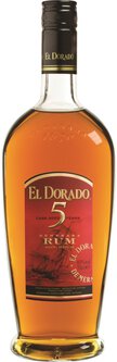 El Dorado Rum 5 Year Old Cask Aged Demerara Rum
