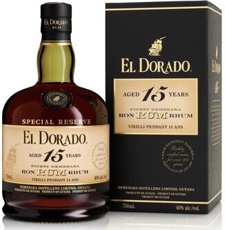 El Dorado 15 Year Old Special Reserve Finest Demerara Rum