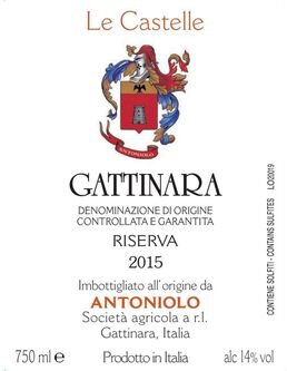 Antoniolo Gattinara Le Castelle Riserva