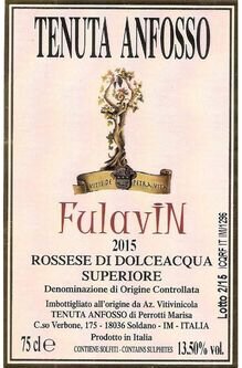 Tenuta Anfosso Fulavin Rossese di Dolceacqua Superiore