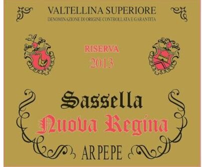 ARPEPE Valtellina Superiore Riserva Sassella Nuova Regina