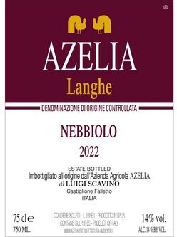 Azelia Langhe Nebbiolo