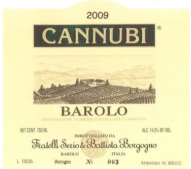 Serio e Batista Borgogno Cannubi Barolo