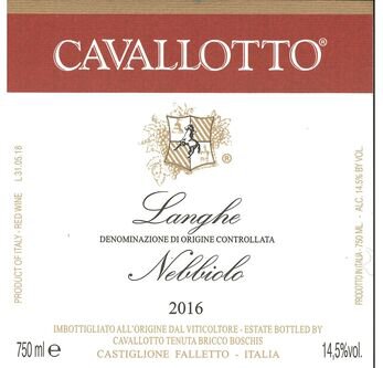 Cavallotto Langhe Nebbiolo