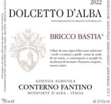 Conterno Fantino Dolcetto d'Alba Bricco Bastia