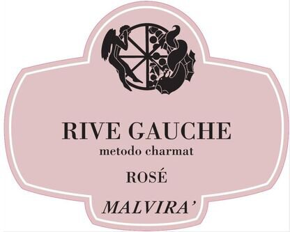 Malvira Rive Gauche Rose Metodo Charmat