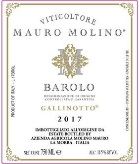 Mauro Molino Barolo Gallinotto