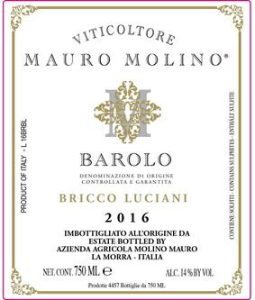 Mauro Molino Bricco Luciani Barolo DOCG