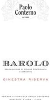 Paolo Conterno Barolo Ginestra Riserva