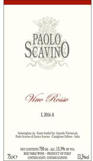 Paolo Scavino Vino Rosso