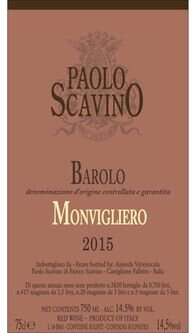 Paolo Scavino Barolo Monvigliero