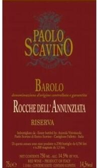 Paolo Scavino Barolo Rocche Dell'Annunziata Riserva