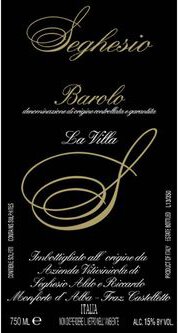 Fratelli Seghesio Barolo La Villa