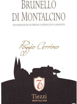 Tiezzi Brunello di Montalcino Poggio Cerrino