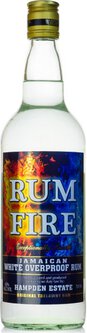Rum Fire Jamaican White Overproof Trelawny Rum