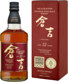 Matsui Distillery The Kurayoshi 12 Years Old Pure Malt Japanese Whisky