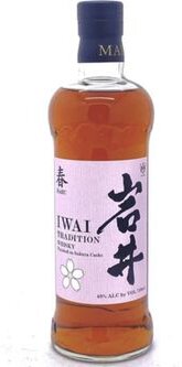 Mars Shinshu Distillery Iwai Tradition Haru Finished Sakura Cask Whisky