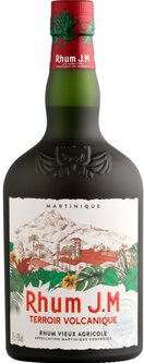 Rhum J.M Terrior Volcanique Rhum Vieux Agricole