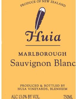 Huia Vineyards Sauvignon Blanc