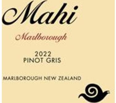 Mahi Winery Pinot Gris Marlborough