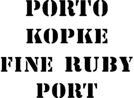 C.N. Kopke Ruby Port