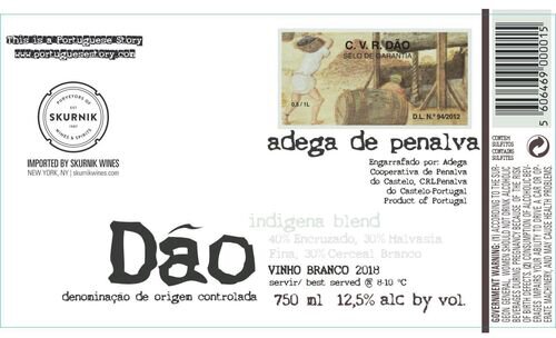 Adega de Penalva Dao Indigena Branco