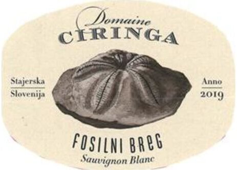 Domaine Ciringa Sauvignon Blanc Fosilni Breg