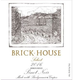 Brick House Pinot Noir Select Ribbon Ridge