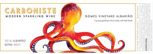 Carboniste Extra Brut Albarino Gomes Vineyard