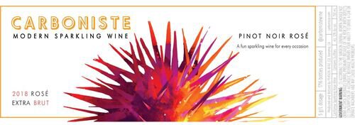 Carboniste Extra Brut Pinot Noir Rose